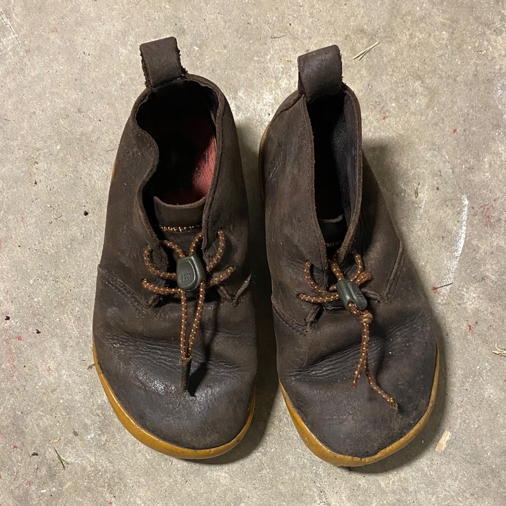 Vivo Barefoot Dark Brown Kids Moccasins